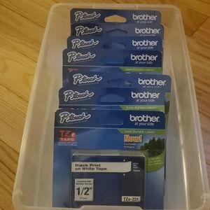 Label Maker Tape "Brother P-TZe-231"